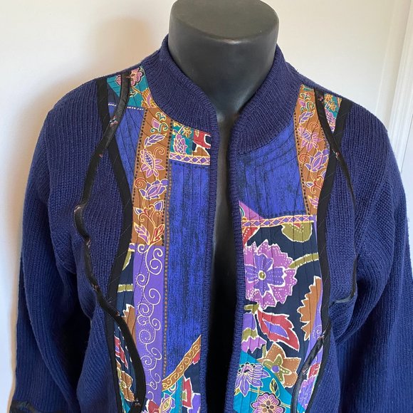 Koos Of Course Vintage Boho Sweater Cardigan - Picture 3 of 8
